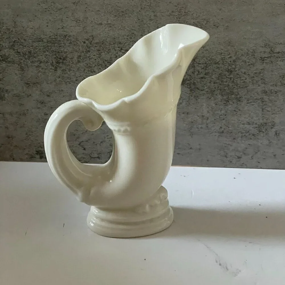 Vintage Lenox Cornucopia Horn of Plenty Porcelain 6